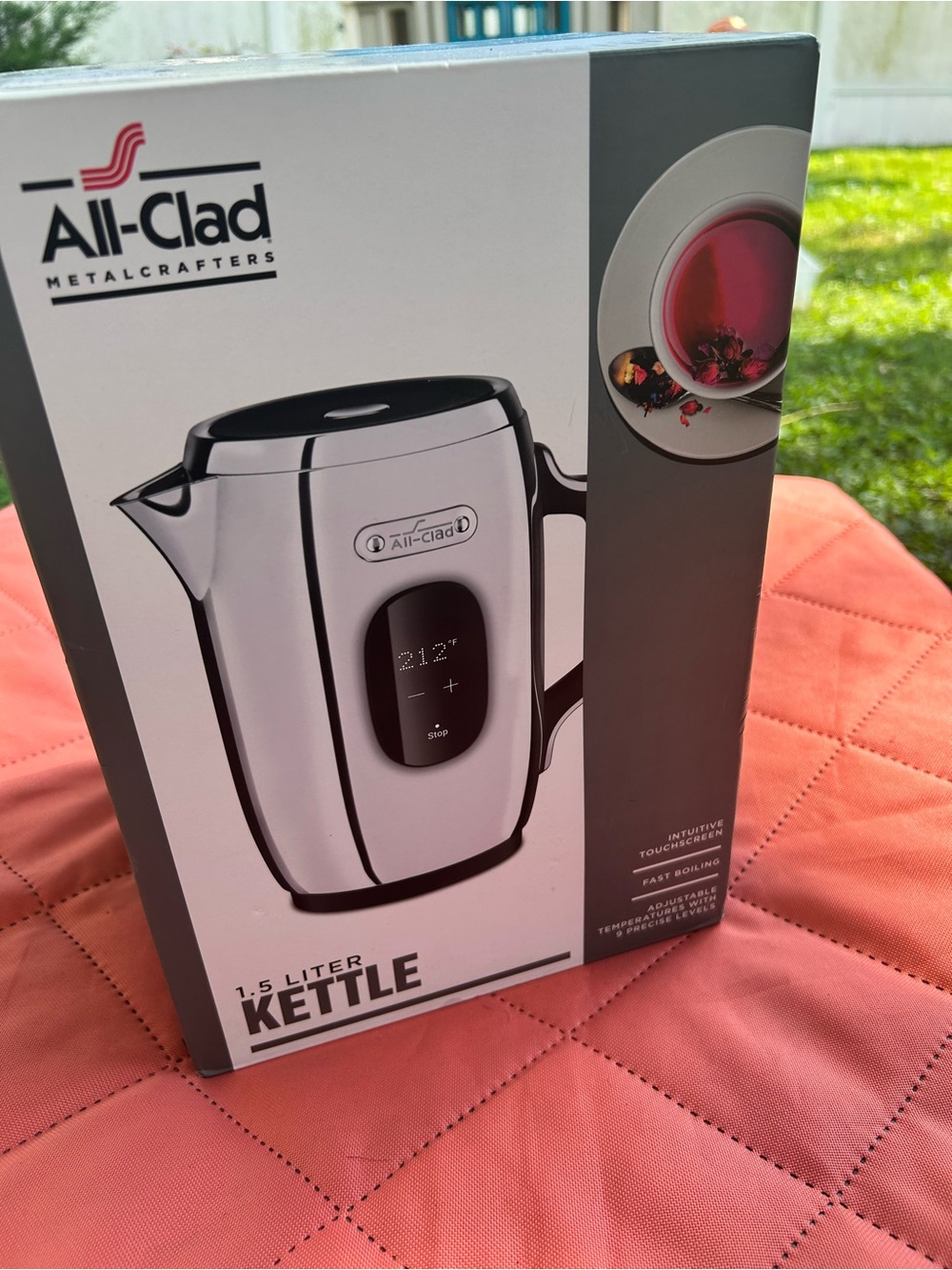 All-Clad 1.5L Electric Kettle in Silver